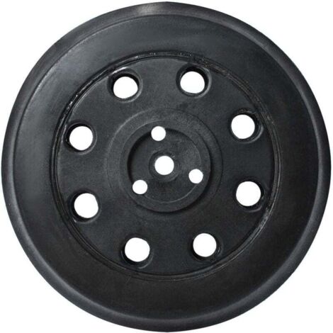 Enowelir Plateau De Ponçage Dur Ø 125 Mm Compatible Bosch PEX 12 125 400 A Support Rond 8 Trous (1/4)