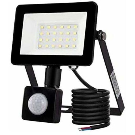 Enowelir Projecteur LED Extérieur 20W Détecteur de Mouvement IP66 6500K Éclairage Sécurité Jardin Terrasse (1/4)