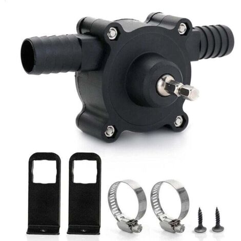 Enowelir Mini Pompe À Eau Portable Auto-Amorçante Pour Perceuse Électrique 6.35mm Maison Jardin (1/4)