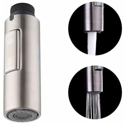 Embout Robinet Cuisine de Rechange DouchetteTête de Robinet Amovible Universelle (G1/2 (1/4)