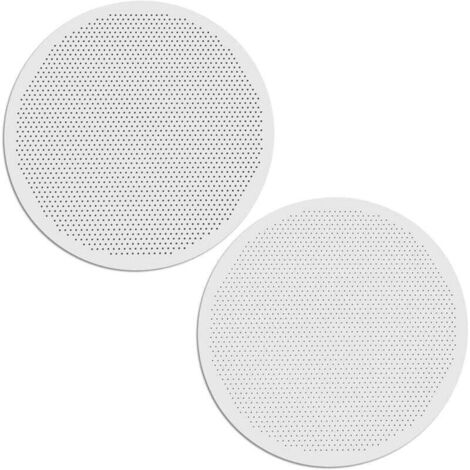 Filtres à café métalliques compatibles AeroPress (paquet de 2) - Acier inoxydable, ultra-fins (1/4)
