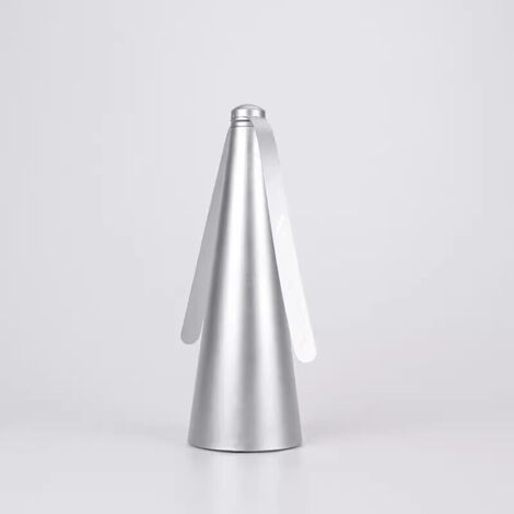 Ventilateur Anti-Mouche, Répulsif à Pales Extérieur & Intérieur pour Eloigner Les Mouches de la Table, Répellante Moustique Fan(argent) (1/3)