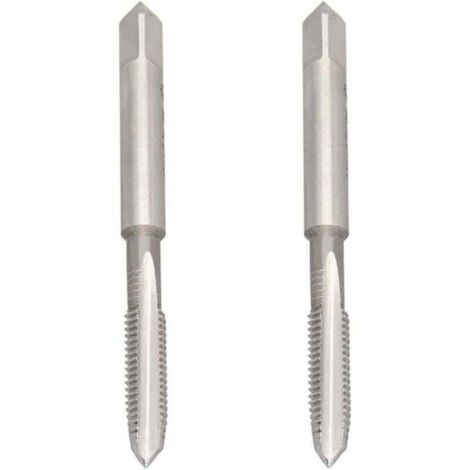 Lot de 2 tarauds de machine à filetage gauche M6X1.00MM en acier rapide H2 pour réparation et entretien de routine (1/4)