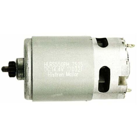 Moteur 13 Dents 14,4 V pour Bosch GSR GSR14.4-2-Li PSR14.4 Li-2 - Pièces de Rechange Durables pour Perceuse Électrique, Outils Électriques en Métal - Accessoires de Remplacement