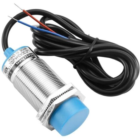 M30 Capacitif Capteur De Proximité Commutateur, LJC30A3-H-J/DZ, Détecteur 1-15mm, 90-250VAC 400mA, normalement fermé (NC), 2 fils (1/4)