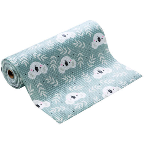 Tapis Fond de Tiroir Antidérapant Tapis de Réfrigérateur Antibacterien Tapis de Tiroir Non-Adhésif Tapis de frigo Anti-moisissure Doublures de Tiroir pour Cuisine Armoire 1 Rouleaux(500 x 30cm) (1/5)