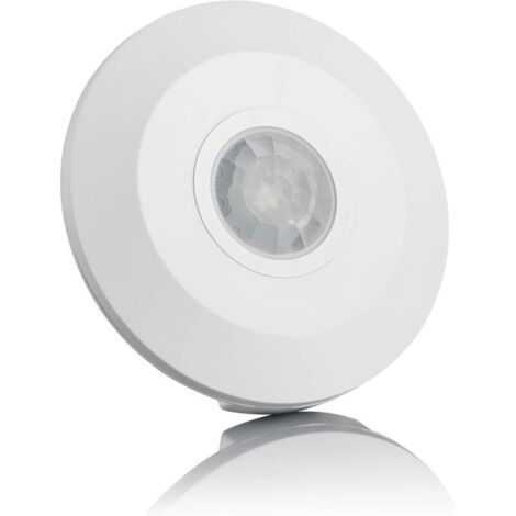 Détecteur de Mouvement intérieur, Montage en saillie, programmable, capteur Infrarouge, portée 6m/360°, LED adapté (1/4)