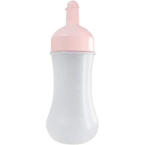 Petite bouteille à condiments en plastique portable réutilisable avec graduation pour griller l'huile d'olive et assaisonnement (1/5)