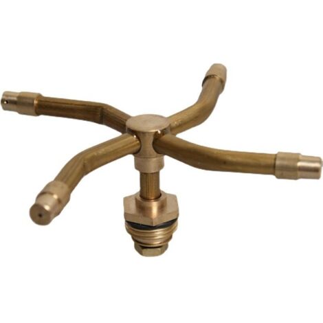 Arroseur de Jardin, Système DIrrigation D’arrosage 360 Degrés Arroseur de Pelouse Arroseur Rotatif, Arrosage Automatique pour Jardin Pulvérisateur Dirrigation pour Plantes Fleurs 1/2" (1/5)
