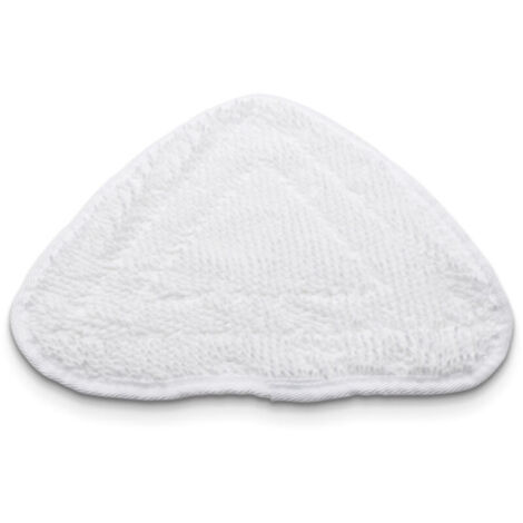 Lot de 5 chiffons de rechange, accessoire de couverture de vadrouille à vapeur en microfibre pour nettoyeur vapeur à jet chaud Vileda (blanc) (1/5)
