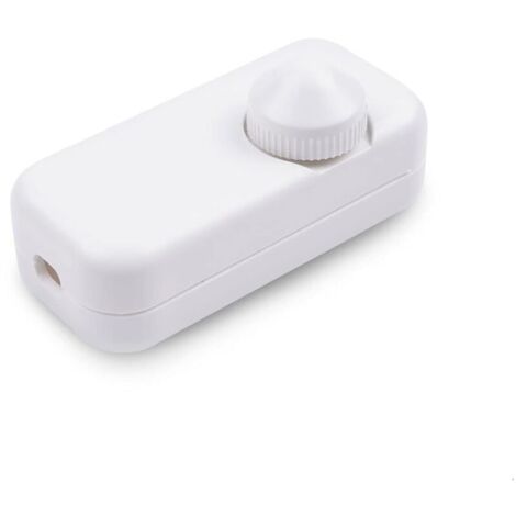 Variateur Réglable 1W–150W LED Réglables Ampoules à Incandescence Marche/Arrêt AC220–240V en Ligne/Intermédiaire à part de 1W Silencieux (Boucle de Fil avec Commande Rotative) (1/5)