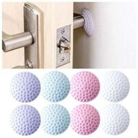 Butoir de porte autocollant, protection murale, butée de porte, butée de poignée en caoutchouc, 8 pièces