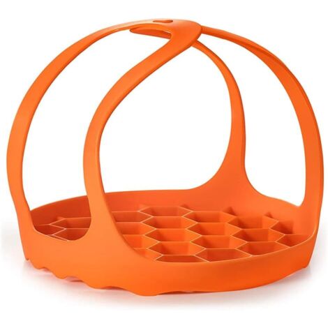 Support pour autocuiseur, plaque de cuisson en silicone, pot instantané multifonction, anti-brûlure, support de levage pour ustensiles de cuisine, support de cuisson à la vapeur en silicone sans BPA ( (1/5)