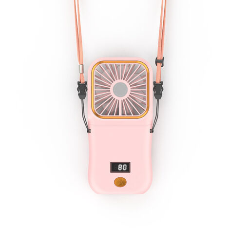 Mini Ventilateur de Poche,Ventilateur Portatif Pliable Rechargeable,Petit Ventilateur Silencieux 3 Vitesses,Ventilateurs Table Hand Fan avec Batterie Externe Pour Bureau,Voyage,Extérieur