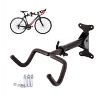 Support mural pour vélo – Acier mécano-soudé – Charge max 30 kg – Éloignement réglable 34-40 cm – Compatible cadres 24’’ à 29’’ – Feroce