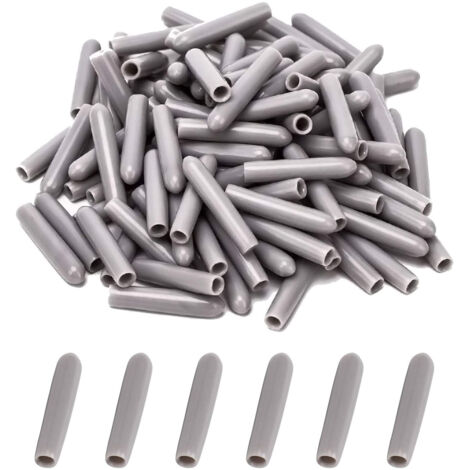 Caps De Protection Pour Panier Lave-vaisselle - Diamètre Intérieur 3 mm - En PVC - Anti-rouille Et Anti-rayure - Lot De 100 (1/5)