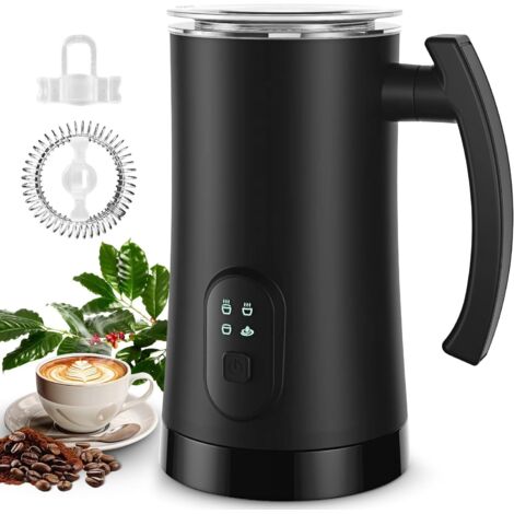 Frother À Lait Électrique - 4 En 1 Pour Mousse Chaude/Froide Et Réchauffage - 350 Ml - Pour Café, Latte, Cappuccino, Chocolat Chaud (1/5)