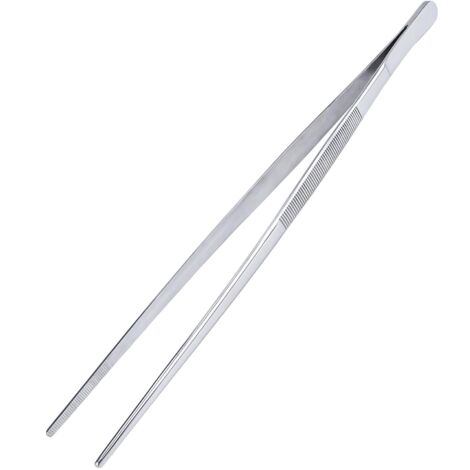 Pincettes De Cuisine - Acier Inoxydable 30 Cm - Pour Pâtes Fines Caviar Desserts Grillades - 1 Pièce (1/5)