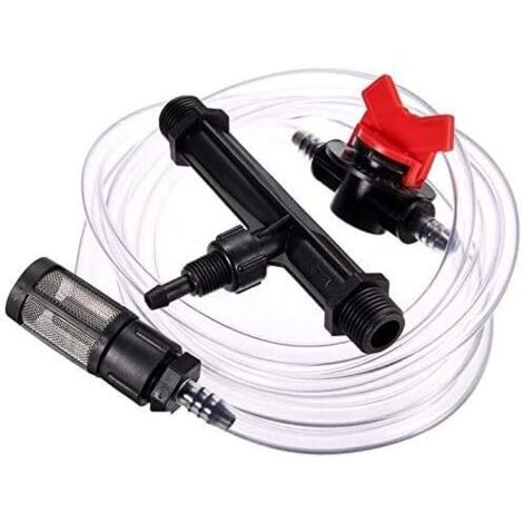 Injecteur D'engrais - 3/4 Pouces - Débit 9 À 92 L/h - Pour Irrigation Goutte À Goutte - Sans Énergie - Filtre Intégré - 1 Pièce (1/5)