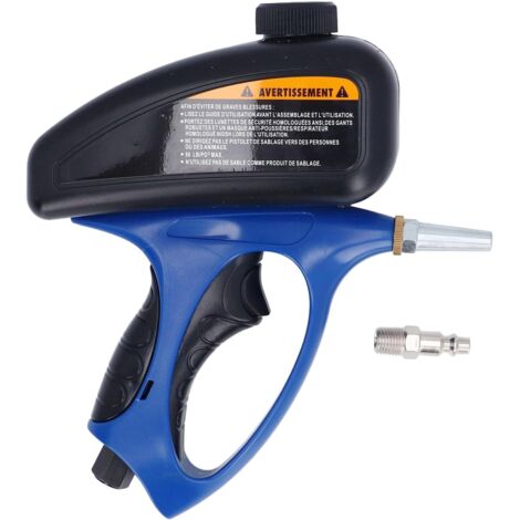 Sableuse Pneumatique - 90 PSI - 6 CFM - Pour Nettoyage Surfaces Diverses - 1 Pièce (1/5)