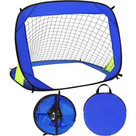 But De Football Pop Up - 102 x 70 x 70 Cm - But Portable Pliable Pour Extérieur Intérieur - But Mini Pour Entraînement Et Jeu Libre - 1 Pièce (1/5)