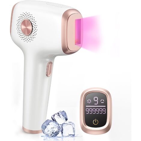 Appareil Epilation - 5 J/cm² - Longueur Onde 600 nm - Refroidissement Par Glace Intégré - Pour Jambes Bras Aisselles Ligne Bikini - 1 Pièce (1/5)
