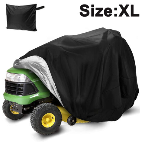 Housse Pour Tondeuse Autoportée - Polyester Oxford 210D Imperméable Avec Doublure Anti-UV - Ajustement Universel Jusqu'à 54 Pouces - Cordon De Serrage Et Sac De Rangement Inclus - 1 Pièce (1/5)