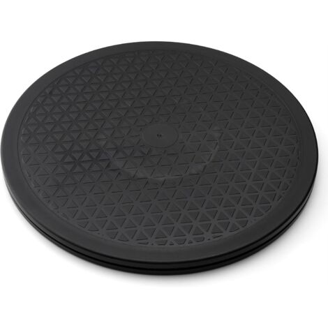 Plateau Pivotant - 30,5 cm - 12 Roulements À Billes En Acier - Charge Maximale 25 kg - Antidérapant Avec Coussinets En Silicone - 1 Pièce (1/5)
