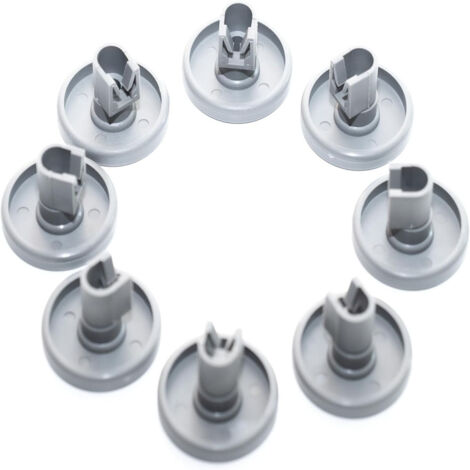 Roulettes Pour Panier Inferieur Lave-Vaisselle - 8 Pièces - Compatible Avec Modèles AEG Electrolux Zanussi Privileg Favorit Ikea - Diamètre 25 mm (1/5)