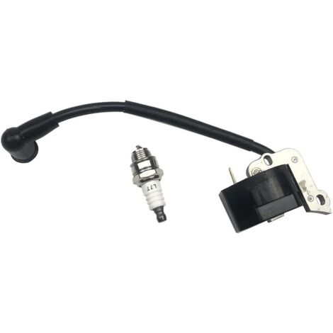 Bobine D Allumage - Bougie D Allumage - Pour Tronçonneuses Stihl FC55 FS38 FS45 FS55 HL45 HS45 - Pièce De Rechange Mécanique - 2 Pièces (1/5)