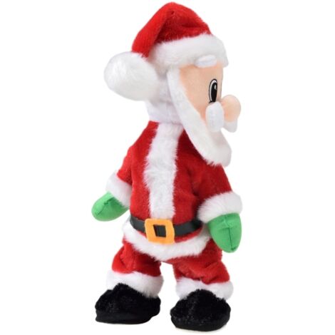 Pere Noel Chantant - Pere Noel Dansant Avec Musique - Peluche Electrique Pour Decoration De Noel - 1 Unite (1/5)