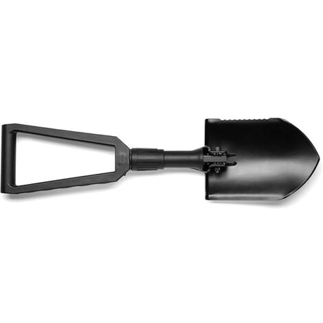Pelle Pliante De Survie - Tige En Aluminium Anodisé - Lame En Acier À Tranchant Scie - Poignée En Nylon Renforcé Verre - 60 cm Déplié - 24 cm Plie - 1 Pièce (1/5)