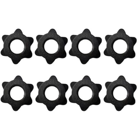 Collier De Sécurité Pour Haltère - 1 Pouces - 25 Mm - Pour Barres Standard - 8 Pièces (1/5)