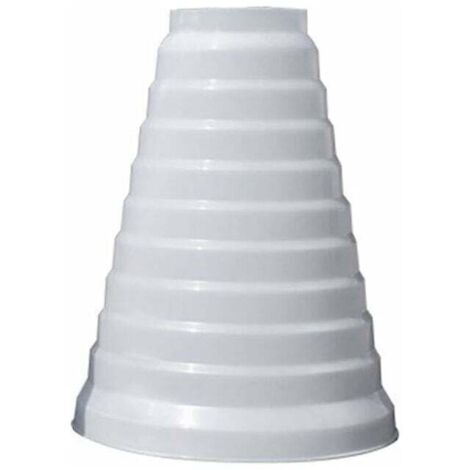Réducteur PVC - Diamètre 80 À 200 mm - Pour Systèmes De Ventilation CVC - Température -20 °C À +65 °C - 1 Pièce (1/5)