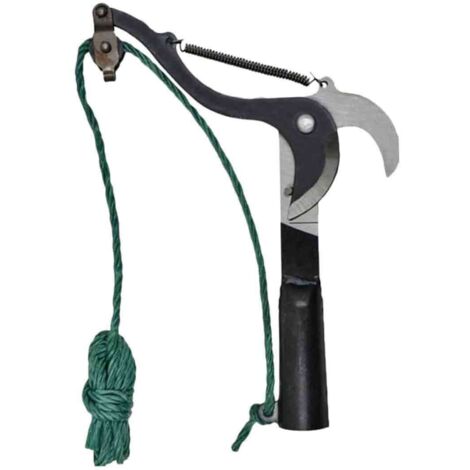 Sécateur Émondeuse - Acier Carbone Trempé - Pour Taille Haute Sans Échelle - Avec Cordage et Poulie - 1 Pièce (1/5)