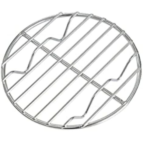 Grill De Cuisson Ronde En Acier Inoxydable 304 - Diamètre 12,5 cm Hauteur 2 cm - Pour Réchaud De Randonnée Et Casseroles Rondes - 1 Pièce