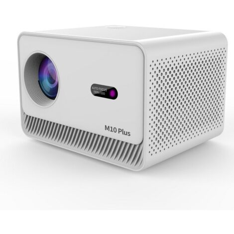 Projecteur Intelligent - WiFi Double Bande 2,4 GHz/5 GHz - Bluetooth 5,1 - Mise au Point Automatique - Correction Keystone - Résolution Native 1080P - HDR10 - Haut-Parleurs Intégrés 2x8 W - Pour Intér (1/5)