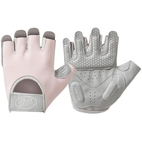 Gants De Musculation - Paume Intégrale Avec Gel Anti-Dérapant - Pour Salle De Sport Et Entraînement Extérieur - Tailles S M L (1/5)