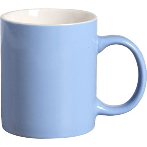 Tasse En Céramique - 320 Ml - Compatible Lave-vaisselle Et Four à Micro-ondes - Pour Café Et Thé - Tasse À Personnaliser - 1 Pièce (1/5)