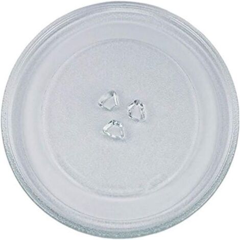 Drehteller - Platine Tournante Pour Micro-ondes - Verre Résistant À La Chaleur - Diamètre 24,5 cm - Épaisseur 5 mm - 1 Pièce (1/5)
