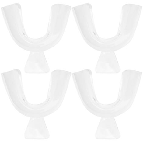 Gouttière Dentaire - En Silicone Souple - Anti-Bruit - Pour Bruxisme Nocturne - 4 Pièces