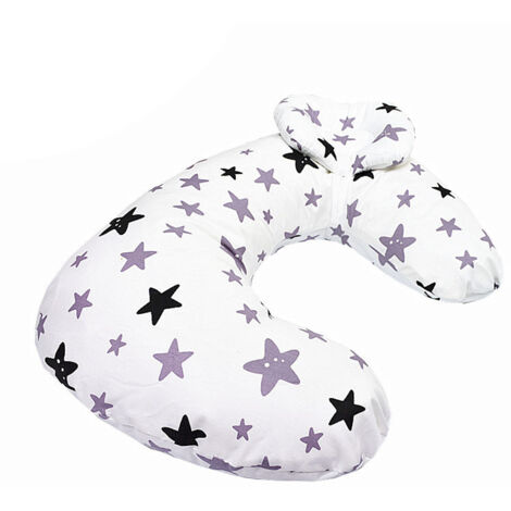Oreiller D Allaitement - Forme En U - 56 X 38 Cm - Pour Allaitement Et Positionnement Du Bébé - Lavable En Machine - 1 Pièce