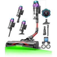 Ultenic UF18 PRO, Aspiradora sin Cable Potente, Antienredo, 55kpa, 80min, 1.5l, 600w