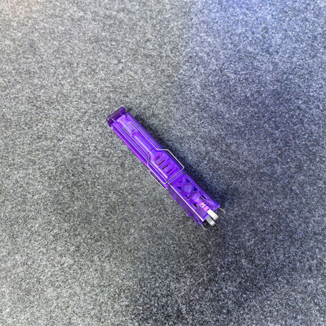 Switch and keycap puller, keyboard tool, easily remove and replace game keyboard switches and keycaps, all-in-one for mechanical keyboards (2-piece set - purple). (1/5)