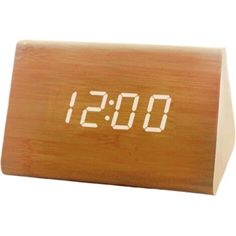 Clock - Digital Clock - Table Clock - Alarm Clock - Digital Alarm Clock - Bedside Alarm Clock - With 3 Alarms, Suitable for Children and Adults - Suitable for Shelf Placement - Bedroom Alarm Clock - C (1/5)