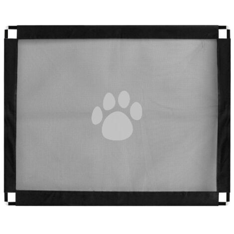 Portable, assembled pet dog net safety fence, suitable for dog and cat isolation, easy to install, suitable for doorways and stairs. (1/3)