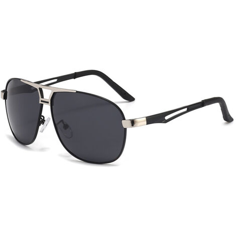 Men's Cycling Glasses - Lightweight outdoor driving, fishing, and cycling glasses that ensure clear vision - Silver (1/4)