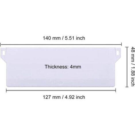 10 vertical Venetian blind pull cords, 127 mm in length, suitable for vertical Venetian blinds. (1/2)