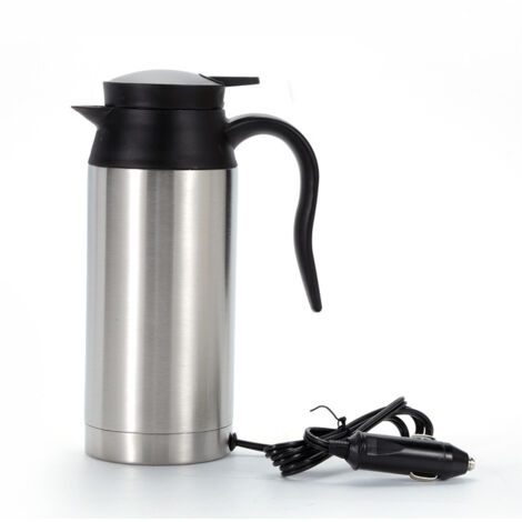 Car kettle, stainless steel car kettle, electric kettle, heated car cup, portable car kettle, car style - 24V (1/5)