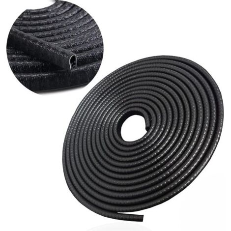 16-foot (5-meter) car door edge guard, car door entrance guard, U-shaped door trim protector suitable for most cars. (1/5)